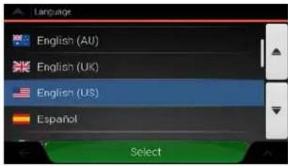 Language English (AU) English (UK) English (US) Español Select