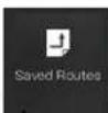 JENSEN VX7012 - Selecting a saved route - 3
