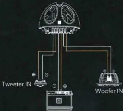 Tweeter IN Woofer IN