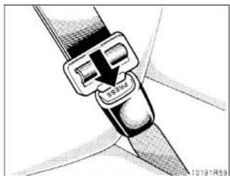 TOYOTA T100 (1998) - CAUTION - 1