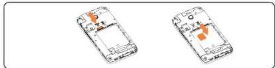 ALCATEL Streak - Installing the micro-SIM card - 2