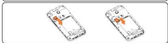ALCATEL Streak - Installing a microSD card (not included) - 2
