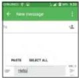 ALCATEL Streak - You can also insert new text if preferred - 1