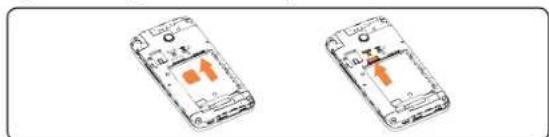 ALCATEL Streak - Colocación de una tarjeta microSD (no incluida) - 1