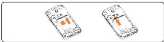 ALCATEL Streak - Installing the micro-SIM card - 1