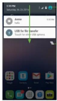 12:30 PM Saturday, 06.25.2019 Annie hello 4:30 PM USB for file transfer Touch for other USB options. Tight Contacts Email Pay Box