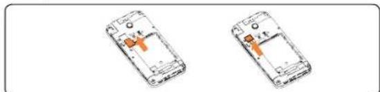 ALCATEL Streak - Installing a microSD card (not included) - 1