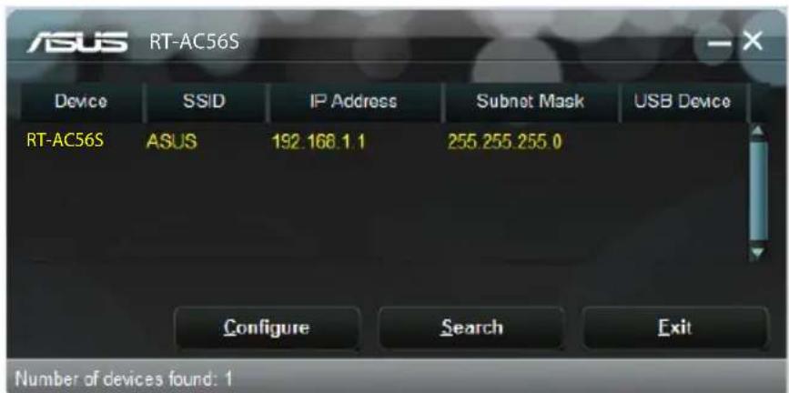 ASUS RT-AC65U - Device Discovery - 1