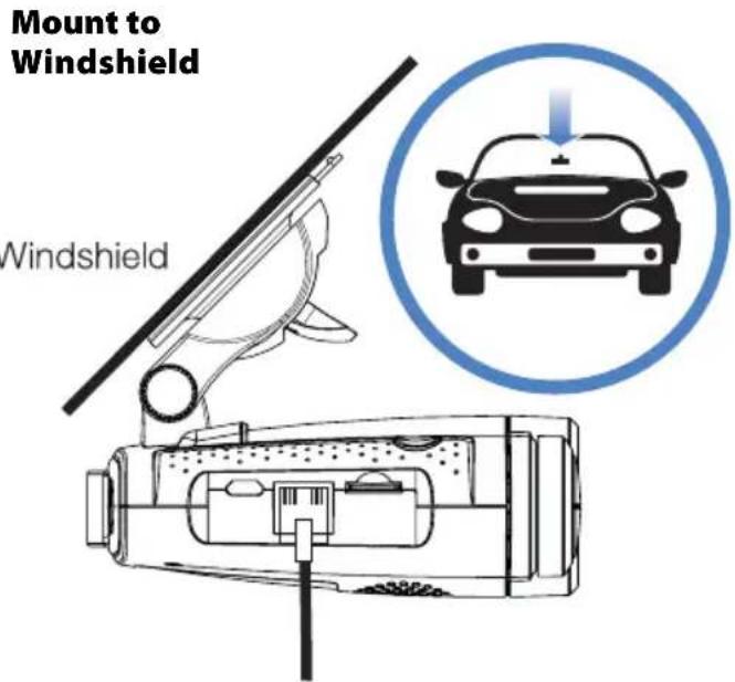 Mount to Windshield Windshield