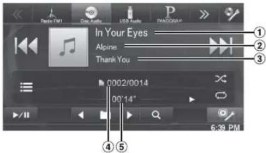 Radio FM1 Audio USB Audio P In Your Eyes Alpine Thank You 0002/0014 00'14" 6:39 PM