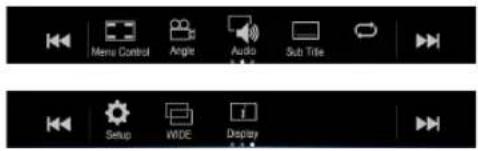 Menu Control Angle Audio Sub Title Setup WIDE Display