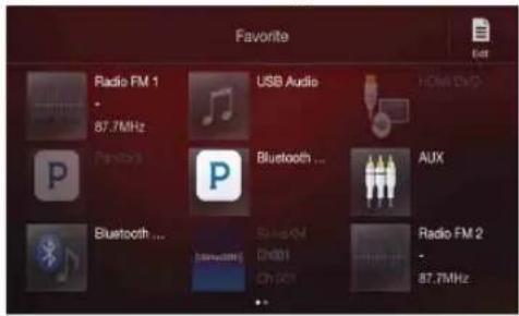 ALPINE X209D - Favorite Function - 1