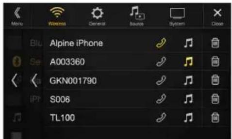 Mono Wireless General Source System Close BIL Alpine iPhone A003360 GKN001790 S006 TL100