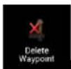 ALPINE X209-WRA - Deleting the planned route - 2