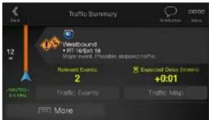 Back Traffic Summary 12 Westbound • RT-16/Exit 16 Major event. Possible slipped traffic. Relevant Events 2 Expected Delay (Minutes) +0:01 FAVTSO 8.0 Map Traffic Events Traffic Map More