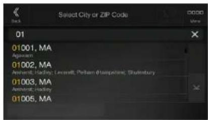 Select City or ZIP Code 01 01001, MA Agguanam 01002, MA Amherst; Haidy; Leverall; Perham (Tampshire); Skulienbury 01003, MA Amherst; Haidy 01005, MA