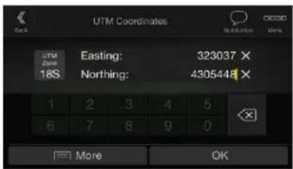 UTM Coordinates Deck NTM Zam 18S Easting: 323037 × Northing: 4305448 × 1 2 3 4 5 6 7 8 9 0 More OK