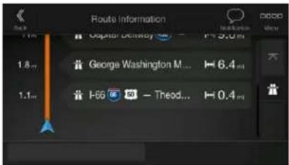 Route Information 1.8 m George Washington M... 1.1 m I-66 50 - Theod... 6.4 m 0.4 m