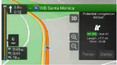WB Santa Monica 5.8 m 0:12 6 mph 9:45 m R0:44 R19 m Potential congestion detour: 01:23 - Ave 43 Length: -7.7 mi Time: -0:08 Preview Dismiss