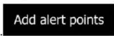 ALPINE X209-WRA - Adding an Alert Point - 7
