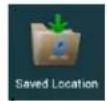 ALPINE X209-WRA - Selecting a Saved Location - 1