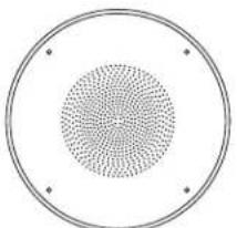 Bogen S86T725PG8W - Ceiling Speaker Assembly Variations - 1