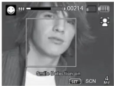 00214 Smile Detection on SET : SCN 4 MP