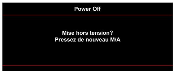 OPTOMA HD29Darbee - Mise hors tension - 1