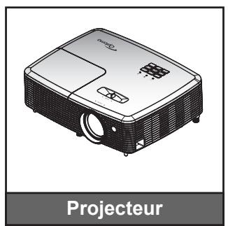 OPTOMA HD29Darbee - Description du contenu de la boîte - 1