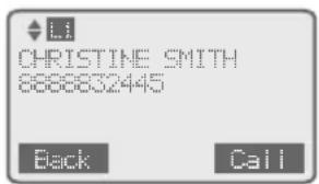 L1 CHRISTINE SMITH 8888832445 Back Call