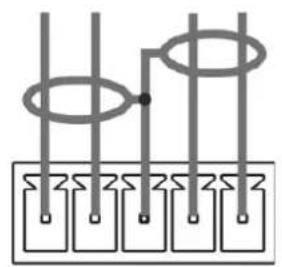 Kramer VS-44UHDA - Connecting Balanced/Unbalanced Stereo Audio Output - 1