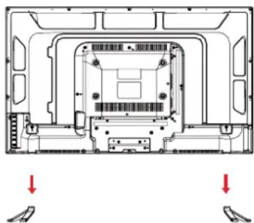 TEAC LEV32GD3HD - How to remove/re-install the stand - 1