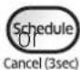 SAMSUNG SR20M7070WS - Cancelling One-time/Daily schedule - 4