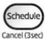 SAMSUNG SR20M7070WS - Cancelling One-time/Daily schedule - 1