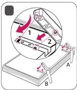 1 2 A B
