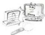 LG 32LH591D - คําเตือน - 1