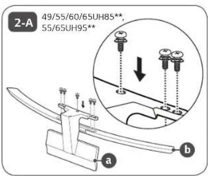 2-A 49/55/60/65UH85**, 55/65UH95** a b