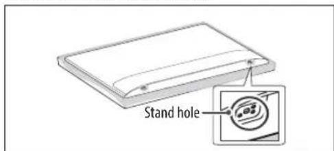 Stand hole