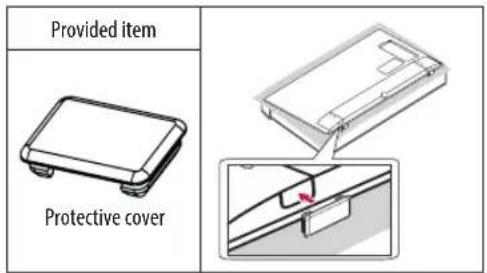 Provided item Protective cover
