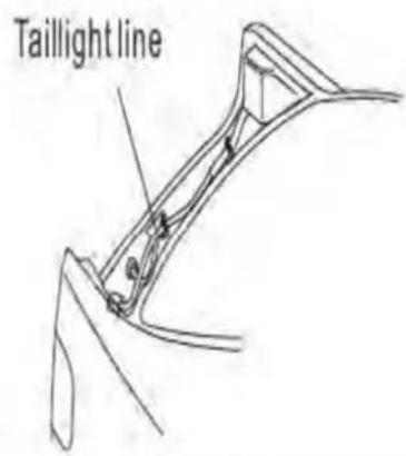 Taillight line