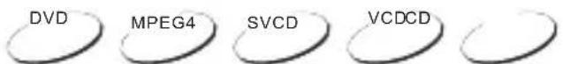 DVD MPEG4 SVCD VCDCD