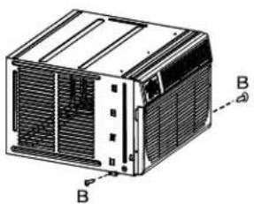 Koldfront WAC12001W - Remove the Air Conditioner unit from Cabinet - 2