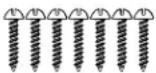 Koldfront WAC12001W - Parts Supplied: - 2