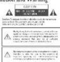 RCA LED40G45RQD - Caution and Warning - 1