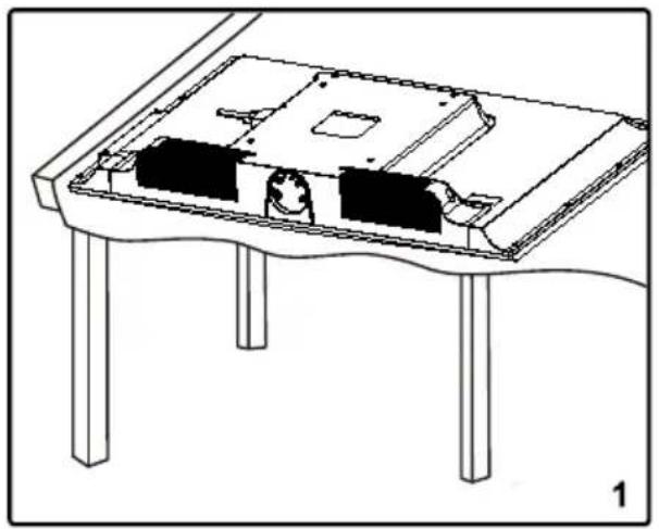 TCL LE32HDF3010 - Attaching Your TV to the Base Stand - 2