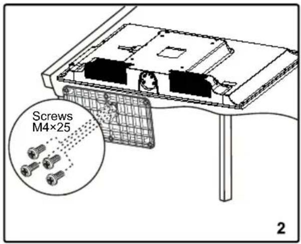 Screws M4×25 2
