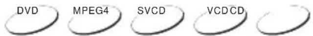 DVD MPEG4 SVCD VCDD