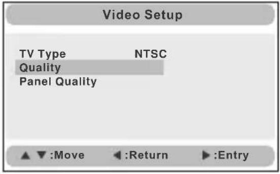 SYLVANIA SDVD8739 - Video Setup Page - 1