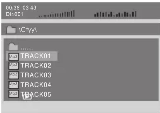00,36 03 43 Dir:001 \Ctyy\ ... Mp3 TRACK01 Mp3 TRACK02 Mp3 TRACK03 Mp3 TRACK04 Mp3 TRACK05