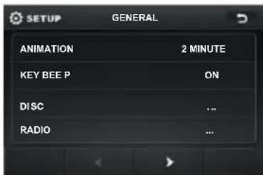 SETUP GENERAL ANIMATION 2 MINUTE KEY BEE P ON DISC ... RADIO ...
